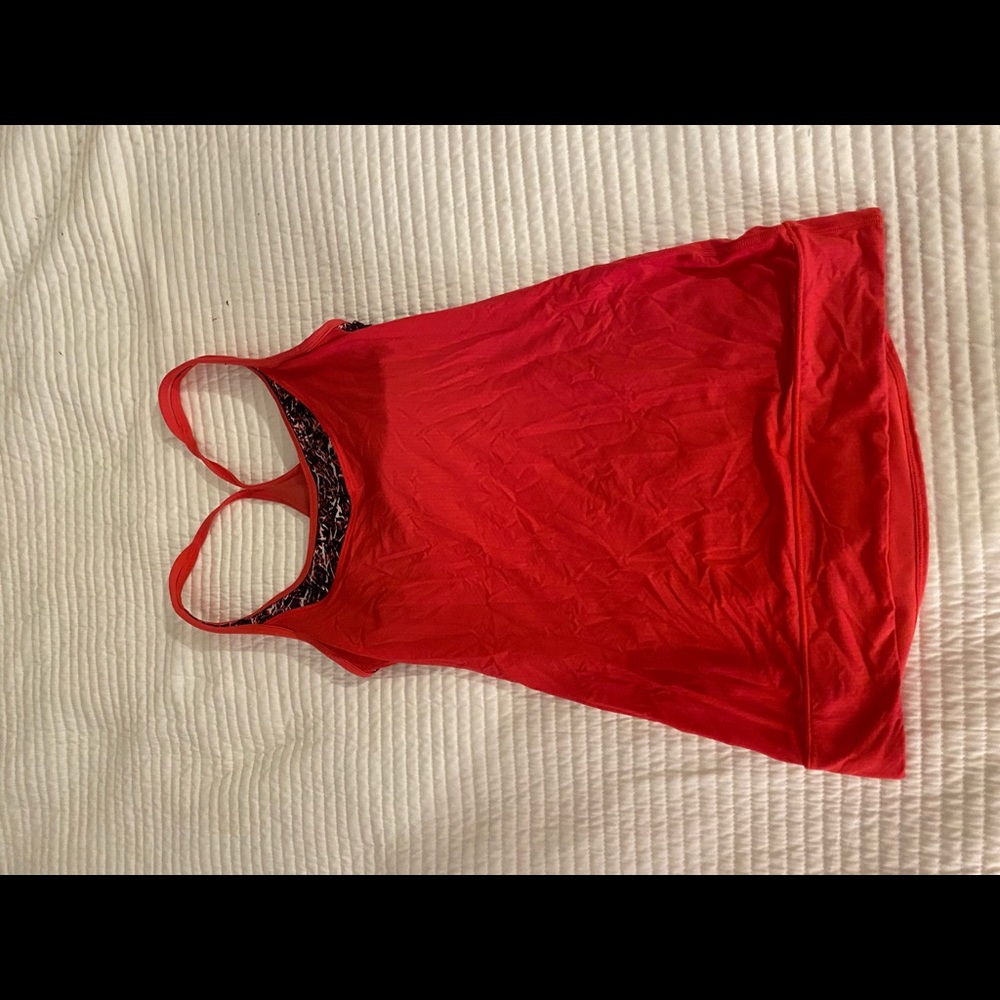 Lululemon double layer tank top